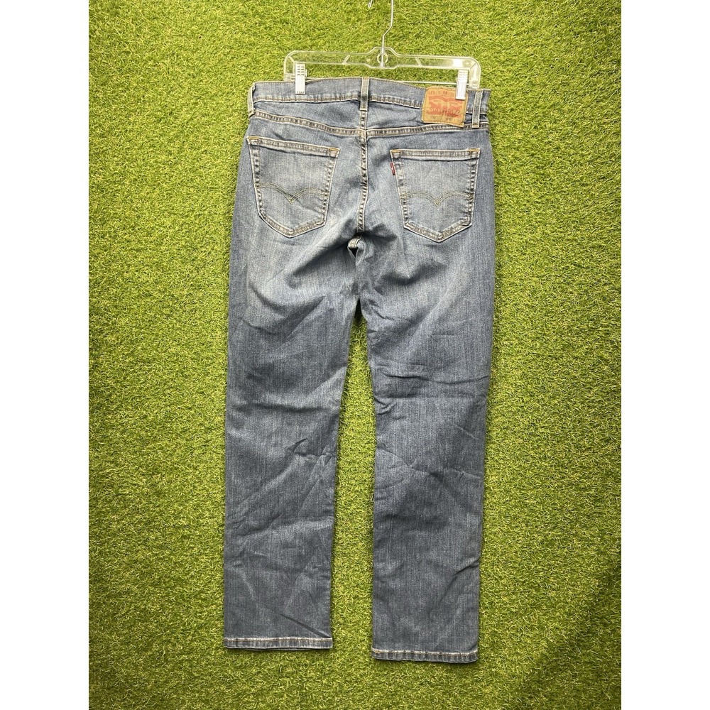 Levis 559 Jeans Mens 33x32 Blue Relaxed Straight Fit Medium Wash Denim Workwear